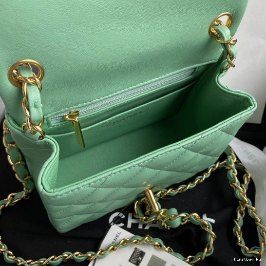 First Bag Ru BAG FLAP CHANEL 17CM 0814